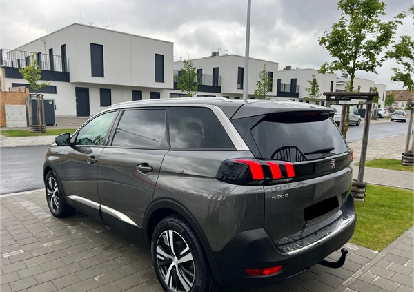 Peugeot 5008 cena 59500 przebieg: 175000, rok produkcji 2018 z Wrocław małe 254